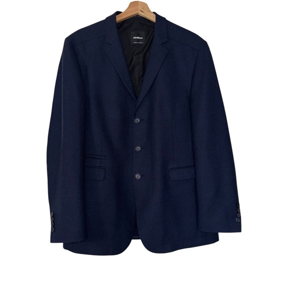 Strellson Vilos Blazer Navy Blue Jacket from Switzerland - Picture 4 of 13